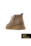 Women's Mink Genuine Suede Boots 505320061-1 - 6