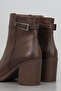 Bln Sy410 Drawstring Buckle Detail High-Sole Short Boots - 5