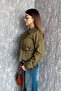 Women's Short Belted Trench Coat 5970 - 5