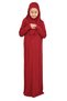 Girls' Prayer Dress – Soft Viscose Clothing Abaya & Hijab + Bag Set - 4