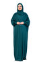 One Piece Prayer Dress Set, Viscose Soft Hijab Abaya, Comfortable Ready-To-Wear Shawl Headscarf Suit