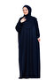 One Piece Prayer Dress Set, Viscose Soft Hijab Abaya, Comfortable Ready-To-Wear Shawl Headscarf Suit - 5