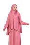 Two Piece Prayer Dress – Long Cotton Hijab Clothing Abaya & Headscarf Set - 4