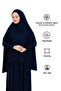 Two Piece Prayer Dress – Long Cotton Hijab Clothing Abaya & Headscarf Set - 5