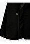 Long Sleeve Double-Breasted Collar Buttoned Pocket Boucle Coat - 6