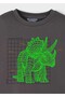 Boy's Graphic Printed Long Sleeve T-Shirt - 6