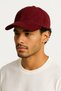 Faux Suede Adjustable Back, Burgundy Cap Model Men's Sports Hat
