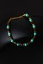 Men's and Women's Steel Bracelet - Cube Model with Turquoise Stone and Yellow Detail Men's and Women's Bracelet - 4