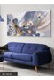 Elegant Flowers in Oil Painting Look Single Piece Canvas - Canvas Painting