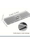 Under Sink Faucet Silicone Water Splash Mat – Kitchen & Bathroom Compatible - 6