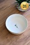 Tabak Evi Porcelain Natura Iris Gold Gilded Bowl 13.50X4Cm 460Cc Set of 6 - 2