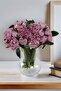 Artificial Luxurious Ribbed 11-Piece Erengül Bouquet Lilac