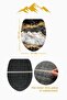 Modern Patterned Digital Printing 3-Piece Bathroom Mat Set Washable Non-Slip Base Toilet Set Klz00 - 4