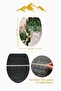 Modern Patterned Digital Printing 3-Piece Bathroom Mat Set Washable Non-Slip Base Toilet Set Klz00 - 4