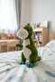 Green Cute Dinosaur Plush Toy 40 cm Sleeping Companion Gift - 3