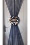 Hospital Room Elastic Door Curtain Tulle X 3 Meters Width Full Look Practical with Elastic Backing (Tulle Only) - 2