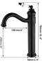 Bathroom Sink Faucet Black New Product with 360 Degree Rotating Head 7 Years Warranty - 3