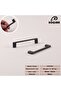 Delicate Black 96 mm Handle Luxury Country Kitchen Furniture Cabinet Drawer Handle - 5