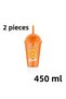 2 Pieces of Soft Drink Glasses with Straws Qlux Lemonade Ice Tea Ice Americano Glasses Lemon Bpa-Free