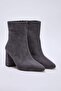 Anthracite Suede 2 Different Uses Both Boots and Boots Women's 7.5 cm Block Heel Boots Takaw26Cz00027 - 2