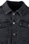 Antrasit Comfort Denim Büyük Beden Elbise - 3