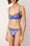 Saks Dantel Brodeli Çiçekli Kapsız İç Çamaşırı Takımı THMAW26CC00028 - 3