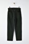 Haki Baggy Bol Kesim Jeans Kot PantolonTMNAW24JE00027