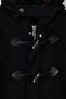 Black Oversized Winter Cashmere Hooded Men's Coat Tmnaw26Kb00002 - 6