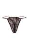 Vizon Dantelli Düğmeli Askılı Kapsız Külotlu Babydoll/Fantezi Gecelik THMAW26LL00003 - 8