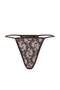 Vizon Dantelli Düğmeli Askılı Kapsız Külotlu Babydoll/Fantezi Gecelik THMAW26LL00003 - 9