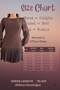 Modern Design Women's Midi Length Dress 021 with Pleated Hem, Chanel Fabric and Long Sleeves - 7