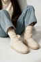 Hug Guaranteed Women's Thick Sole Furry Daily Mini Ankle Boots