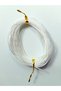 1 mm 20 Inch White Color Parachute Cord Macrame Bracelet Necklace Beading Jewelry Design Hair Braiding Cord - 5