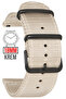 18mm Fossil-Welder-Casio-Seiko-Omega-Armani Watch Compatible Nato Textile Fabric Watch Band Ntcft18 - 2