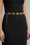 Women's Gold Chain Belt Dress Belt Waist Belt Coat Belt