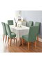 High Quality Chair Cover, Lycra, Washable, 6 Pieces, Mint Color