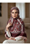 شال النبلاء منقوش بالقطرات العرقية 180x70 - 2