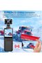 Wearable 4K Body Camcorder 180° Rotating Lens Portable Sports Camera - 4