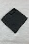 Black Chiffon Bride Groom Handkerchief, Wedding Halay Bridesmaid Bride Party Henna Engagement Circumcision Gift, 5 Pieces - 4