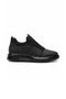 Luíz Paulo 1067 Black Matte Genuine Leather Leather Ek Sneakers