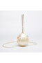 Acrylic Resin Pearl Drop Evening Clutch