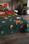 New Year's 100% Cotton Double Pique Set Bedspread Special Woven Christmas Decorations - 6