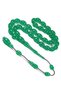 High-End Material and Craftsmanship Green Crimped Amber Prayer Beads - 4