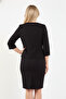 Half Sleeve Jacket Skirt Suit - 4