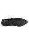 Women's Black Mary Jane Leather Ballerinas - 6