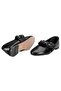 Women's Black Ballerinas - 5