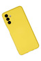 Rdbydn Samsung Galaxy A04S Case Nano Inside Velvet Silicone (170834) - Yellow - 3
