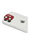 عدسة كاميرا RDBYDN iPhone 11 Pers من الألومنيوم (143515) - أحمر - 2