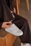 Women's White Sneaker Daily Comfortable Sports Shoes 051 - 3