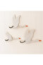 Handmade Wooden Flying Birds Wall Hanging Swan Wall Decor Set - 6